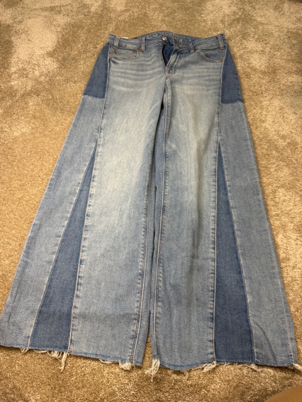 American Eagle baggy wide leg jean